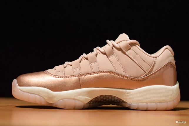 Reps TBK Jordan GS Rose 11 Gold AH7860-105 Low Air 0730